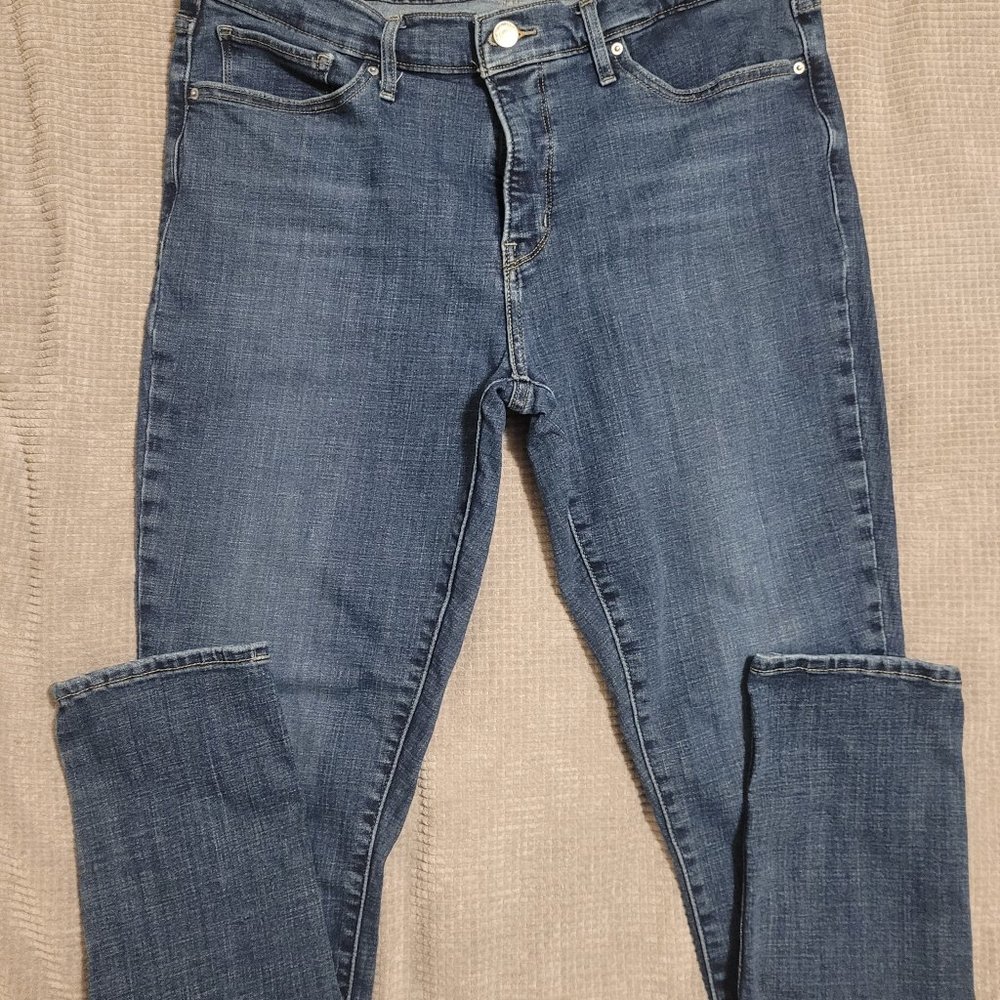 Womens Levi Midrise Skinny Jeans